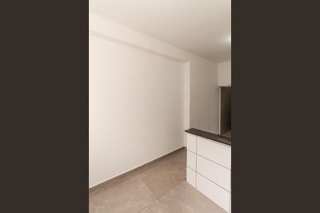 Cozinha de apartamento para alugar com 1 quarto, 23m² em Vila Nilo, São Paulo