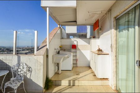 Área de Serviço de apartamento à venda com 3 quartos, 170m² em Maria Virgínia, Belo Horizonte