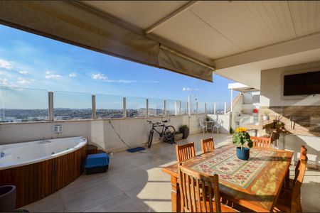 Cobertura de apartamento à venda com 3 quartos, 170m² em Maria Virgínia, Belo Horizonte