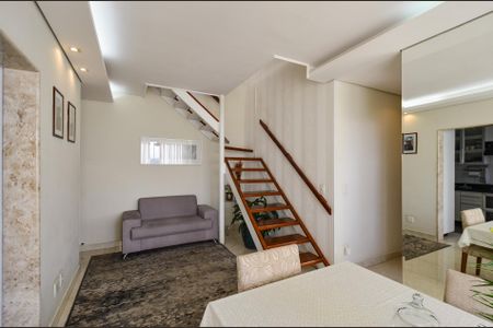 Sala de apartamento à venda com 3 quartos, 170m² em Maria Virgínia, Belo Horizonte