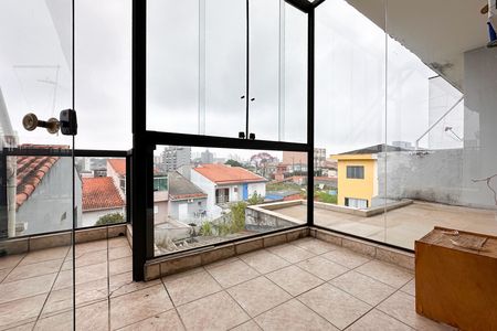 Sacada da Quarto 2 de casa para alugar com 2 quartos, 92m² em Cidade Miramar, São Bernardo do Campo