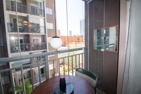 Apartamento para alugar com 29m², 1 quarto e 1 vaga Apartamento para alugar com 29m², 1 quarto e 1 vagaVaranda