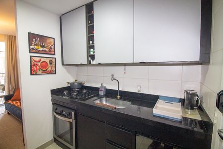 Apartamento para alugar com 29m², 1 quarto e 1 vaga Apartamento para alugar com 29m², 1 quarto e 1 vagaCozinha e Área de Serviço
