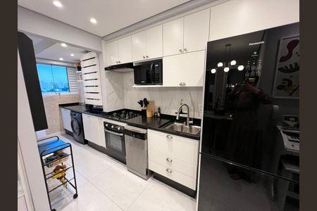 Cozinha de apartamento à venda com 2 quartos, 42m² em Sítio da Figueira, São Paulo