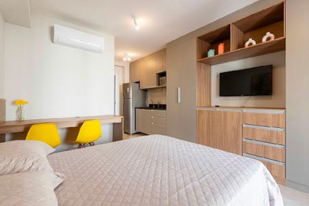 Studio para alugar com 31m², 1 quarto e sem vagaSala/Quarto