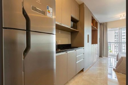 Cozinha de kitnet/studio para alugar com 1 quarto, 31m² em Bela Vista, São Paulo
