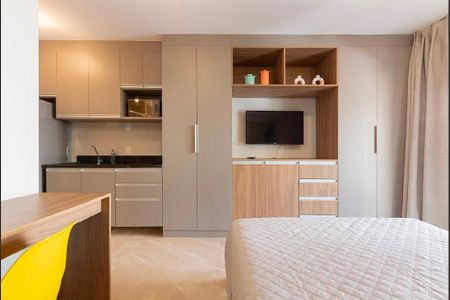 Sala/Quarto de kitnet/studio para alugar com 1 quarto, 31m² em Bela Vista, São Paulo
