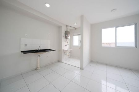 Sala/Cozinha de apartamento para alugar com 1 quarto, 37m² em Vila Ré, São Paulo