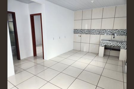 Cozinha de casa de condomínio para alugar com 2 quartos, 49m² em Belém Novo, Porto Alegre