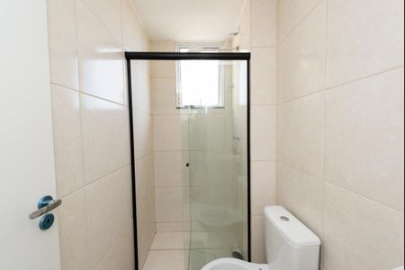 Banheiro de apartamento para alugar com 2 quartos, 45m² em Bairro da Glória, Contagem