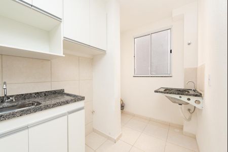 Apartamento para alugar com 45m², 2 quartos e 1 vaga Apartamento para alugar com 45m², 2 quartos e 1 vagaCozinha e Área de Serviço