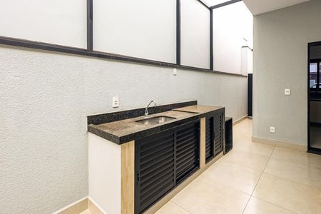 Área gourmet de casa de condomínio para alugar com 2 quartos, 105m² em Jardim Park Real, Indaiatuba