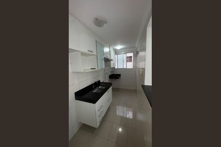 Cozinha de apartamento para alugar com 2 quartos, 46m² em Loteamento Parque São Martinho, Campinas