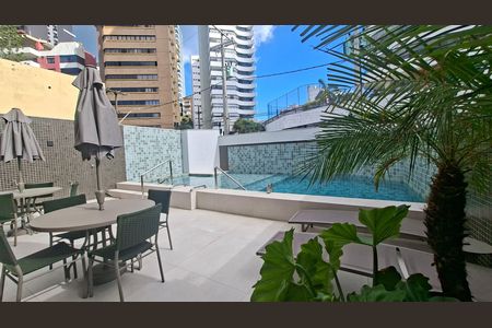 Apartamento para alugar com 50m², 1 quarto e 1 vaga Apartamento para alugar com 50m², 1 quarto e 1 vagaÁrea comum - piscina