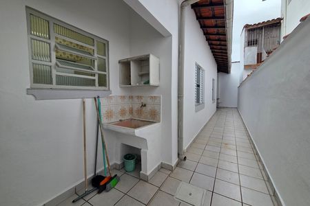 Área de Serviço de casa para alugar com 2 quartos, 91m² em Real, Praia Grande