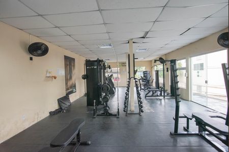 Área comum - Academia de apartamento para alugar com 2 quartos, 50m² em Parque Residencial Vila União, Campinas