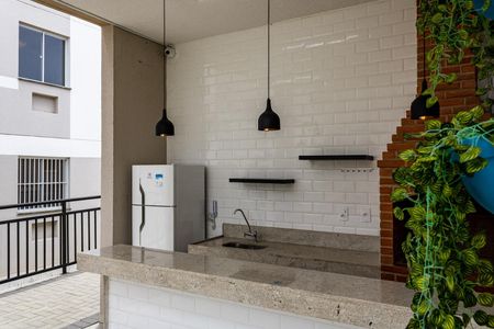 Área comum - Churrasqueira de apartamento para alugar com 2 quartos, 43m² em Campo Grande, Rio de Janeiro