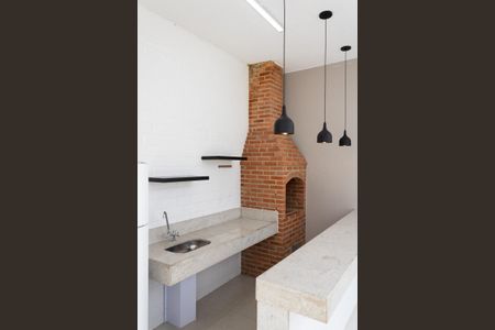 Área comum - Churrasqueira de apartamento para alugar com 2 quartos, 43m² em Campo Grande, Rio de Janeiro