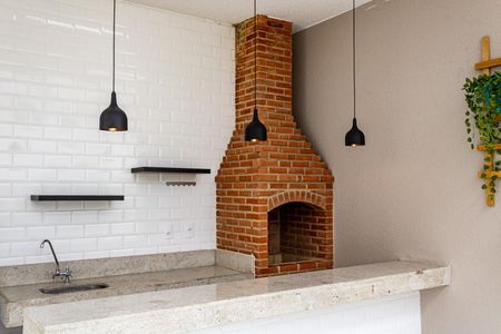 Área comum - Churrasqueira de apartamento para alugar com 2 quartos, 43m² em Campo Grande, Rio de Janeiro