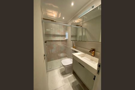 Banheiro de apartamento à venda com 3 quartos, 62m² em Vila Mendes, São Paulo