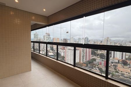 Varanda da Sala de apartamento para alugar com 2 quartos, 109m² em Ponta da Praia, Santos