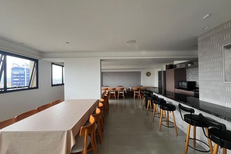 Área comum de apartamento para alugar com 2 quartos, 109m² em Ponta da Praia, Santos