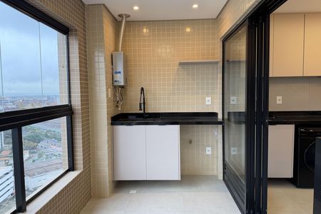 Varanda da Sala de apartamento para alugar com 2 quartos, 109m² em Ponta da Praia, Santos