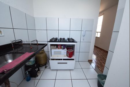 Cozinha e Área de Serviço de apartamento à venda com 2 quartos, 60m² em Diamante, Belo Horizonte