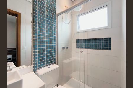 Banheiro da Suíte 3 de casa de condomínio para alugar com 5 quartos, 470m² em Jardim Samambaia, Jundiaí