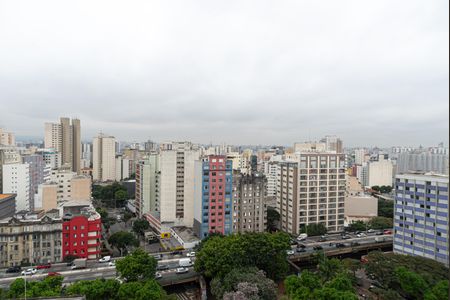 Vista da Sala de apartamento para alugar com 1 quarto, 33m² em Santa Cecilia, São Paulo