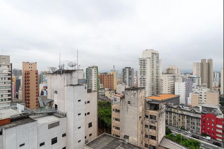 Vista da Sala de apartamento para alugar com 1 quarto, 33m² em Santa Cecilia, São Paulo