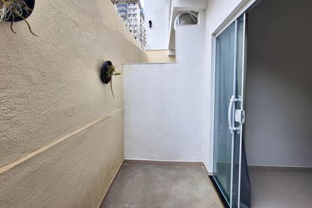 Varanda do Studio de kitnet/studio para alugar com 1 quarto, 25m² em Icaraí, Niterói