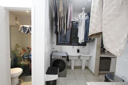 Área de Serviço de apartamento à venda com 4 quartos, 180m² em Luxemburgo, Belo Horizonte