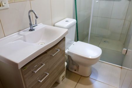 Banheiro de casa para alugar com 1 quarto, 50m² em Veloso, Osasco