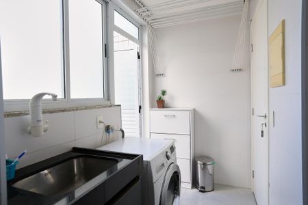 Área de Serviço de apartamento à venda com 3 quartos, 133m² em Cidade Nova, Belo Horizonte