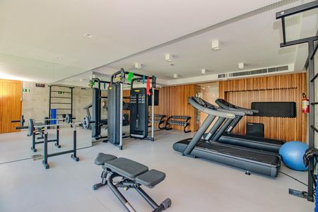 Área comum - Academia de apartamento à venda com 3 quartos, 202m² em Três Figueiras, Porto Alegre