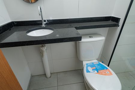 Banheiro  de apartamento à venda com 2 quartos, 41m² em Campo Grande, Rio de Janeiro