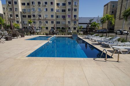 Área comum - Piscina de apartamento à venda com 2 quartos, 41m² em Campo Grande, Rio de Janeiro
