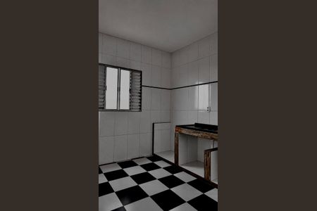Cozinha de casa para alugar com 2 quartos, 80m² em RP11 (Regiões de Planejamento), Mauá