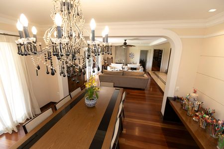 SALA DE JANTAR de casa de condomínio à venda com 6 quartos, 585m² em Fazenda São Quirino, Campinas