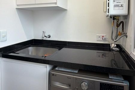 Cozinha de apartamento à venda com 3 quartos, 85m² em Jardim Bela Vista, Santo André