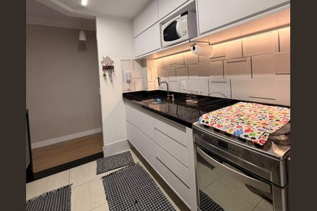 Cozinha de apartamento à venda com 3 quartos, 85m² em Jardim Bela Vista, Santo André