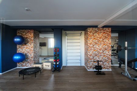 Área comum - Academia de apartamento para alugar com 2 quartos, 40m² em Butantã, São Paulo