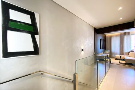 Hall da Escada de casa de condomínio à venda com 3 quartos, 175m² em Buritis, Belo Horizonte