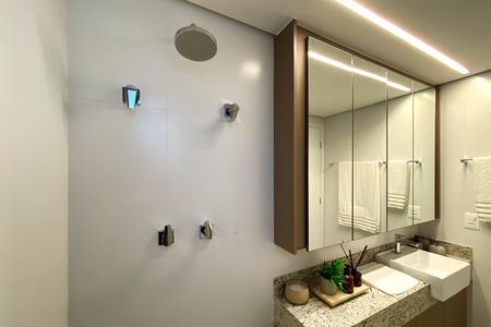 Casa de condomínio à venda com 175m², 3 quartos e 2 vagas Casa de condomínio à venda com 175m², 3 quartos e 2 vagasBanheiro da Suíte 1