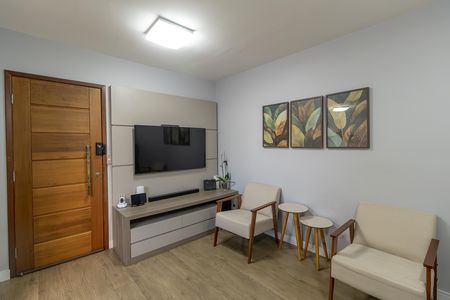 Sala de apartamento à venda com 2 quartos, 60m² em Liberdade, Belo Horizonte