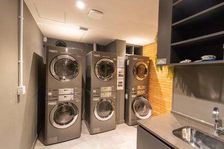 Studio para alugar com 27m², 1 quarto e 1 vagaLavanderia
