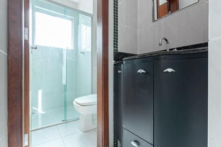 Banheiro social de apartamento para alugar com 4 quartos, 210m² em Manacás, Belo Horizonte
