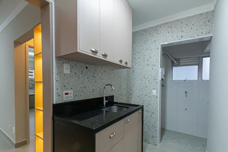 Cozinha de apartamento para alugar com 1 quarto, 43m² em Centro, São Bernardo do Campo