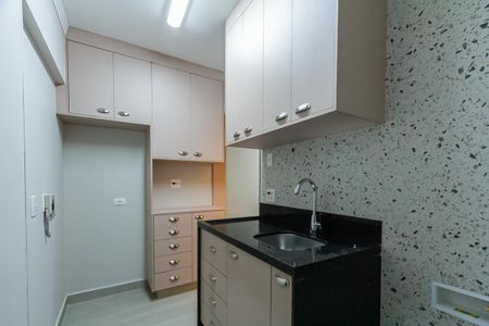 Cozinha de apartamento para alugar com 1 quarto, 43m² em Centro, São Bernardo do Campo